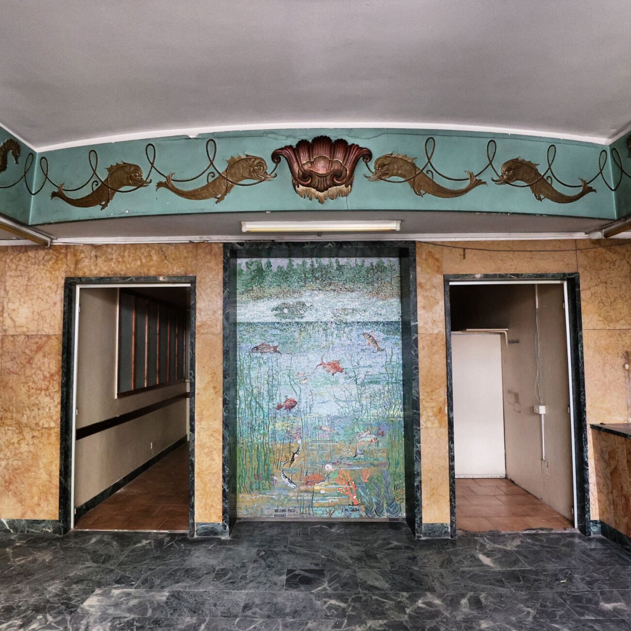 Gli ex bagni pubblici di Piscina Cozzi aperti in Porta Venezia Design District