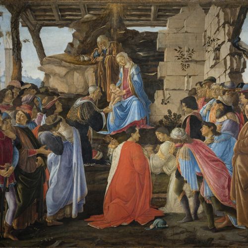Adorazione dei Magi , Sandro Botticelli